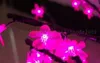 LED Artificielle Fleur De Cerisier Arbre Lumière De Noël 1248pcs Ampoules LED 2m / 6.5ft Hauteur 110 / 220VAC Résistant À La Pluie Utilisation Extérieure