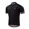 Black Cycling Jersey z krótkim rękawem 2024 Maillot Ciclismo, rowerowe ubrania oddychające, rowerowe motocyklowe rowerowe Cllothing D27