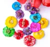 100pcs Pressed Dried Hibiscus Flower For Wedding Party Home Pendant Necklace Craft DIY Bouquet Accessories