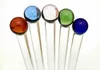 Fashion Hot Colored Cocktail Drink Glass Mixer Rod Bar Puddler Muddler Stirring Mixing sticks Ladle Stirrer