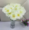 Künstliche Blumen, Seidenblumen, künstliche Gerberas, Blumen für Heimdekoration, Hochzeitssträuße (ohne Vase) HJIA414