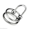 Ultimate Double Head Ring with Stopper Male Chastity Device Quality Bondage #R2