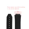 Rajagem Jawoder 23mm 26mm Men Men Aço inoxidável Combinente de aço Black Black Diving Silicone Rubber Watch Band Strap for Hub Big Bang1513195