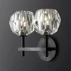 Willlustr BOULE DE CRISTAL SINGLE DOUBLE SCONCE modern wall sconce loft metal lamp America lighting restaurant hotel light cafe porch