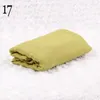 18 couleurs nouveau-né Swaddle couvertures bébé coton serviettes de bain couvertures en bambou serviette emballage serviette nouveau-né photographie accessoires M1390