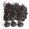 Tece brasileiro bouncy encaracolado feixes de cabelo humano 3 pçs/lote 100g funmi primavera encaracolado curto virgem brasileiro extensões de cabelo humano tece