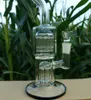 Heet verkoop! Glazen bong factory outlets TORO recycler bubbler waterleidingen olieplatforms met Glazen waterpijpen 11 inch hoog famale Gewricht 18,8 mm