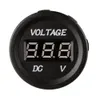 Professional Waterproof Gauge LED Digital Display Voltmeter 12V-24V Green LED Light For Universal Car Motorcycle Measure Voltage