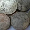 الولايات المتحدة الأمريكية Draped Bust Dollar 11 PCS 1794-1804 Coins Copy Archaize Old Looking US Coins Brass Coinshole S296B