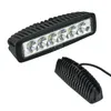 LED Işıklar Barlar 6 inç 18 W Çalışma Işık Bar Taşkın Sürüş Offroad Sis 4WD Tekne Ute.