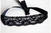 Großhandel - Neue 1 teil/los Sexy Schlafen Spitze Augenmaske Augenbinde Nachtwäsche Kostüm Schwarz Maskerade Ball Party Obere halbe Gesichtsmaske GI673746