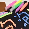 Frete Grátis Destaal em Coréia do Sul Diy Brinquedos Criativos Pipoca Papel Magical Pen Bubble Pen Crianças Pintura Presente 6 Ternos de Cor 6