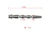 Solid Urethral Sound Plunger Stretching Dilator Dilation Penis Sieraden Prins Wand Stop Seksuele Spelen Seksspeeltjes Producten DB-026