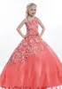 Rachel Allan Spaghetti Ball Gowns Lace Zipper Sweep Train Girls Pageant Abiti Flower Kids Wear HY11446874710