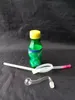 Klassisk plastkrukor - Glas Hookah Rökning Rör Glas Gongs - Oljeplattor Glas Bongs Glas Hookah Rökning Rör - Vap-Vaporizer