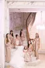 100% Real Pictures Bridesmaid Dresses Cheap Sequins Sleeveless Pleated Floor Length Custom Made Wedding Party Dresses Champagne Gold Silver