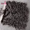 4PCS Peruvian Natural Wave Mink Hårväv med 13x4 Lace Frontal Closure Greatemy Mink Virgin Human Hair Buntar med öra till öra Frontal