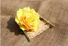 Miljövänliga Rose Heads Konstgjorda blommor Rose Plastblommor Fake Flower Head Högkvalitativ Silk Blommor Gratis frakt