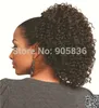 100人の毛のPonytailの自然なハイライト巾着変態巻き毛ポニー毛髪ピース女性Ponytail Extension 1B / 30