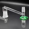 3-Gelenk-Glas-Drop-Down-Adapter mit Reclaimer-Adapter und Keck-Clip, 2 Stecker, 1 Buchse, 14 mm, 18 mm Glas-Dropdown