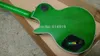Classic Custom Shop Green Burn Ebony Diftonboard Guitarra Electric 9 V Batería Pickups3396196