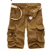 Atacado-carga homens shorts casual camuflagem verão homens calças curtas camou gym roupas shorts homme algodão solto cargo shorts homens