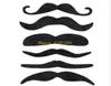 400sets/lot Free Shipping Women Men Costume Party Halloween Fake Mustache Moustache Funny Slim Fake Beard Whisker