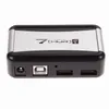 Doskonałe 7 portów Hub 2.0 Hub High Speed ​​z kablem Adapter Zasilacze UE do PC Laptop Tanie Hub USB