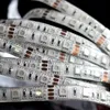 5M 5050 3528 5630 LEDストリップライト暖かい白赤緑青ピンク紫色RGBフレキシブル5Mロール300 LEDS 12V屋外リボン