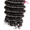 Hot Sale Brazilian human Hair Weave Deep Wave Virgin Hair bundles extension 4 pcs Hair weft free Shipping