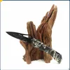 Estilos de mezcla de calidad superior Cuchillos de hoja plegable de bolsillo Ghillie Cuchillo de fruta Mango de ABS EDC Mini bolsillos Carpeta de supervivencia Cuchillos cuchillos