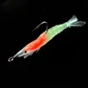 10pcs/lot 4 Color Mixed 6CM 3G Shrimp Soft Baits & Lures Single Hook Fishing Hooks Fishhooks Artificial Bait Pesca Tackle Accessories KL_40