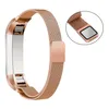 لون جديد لـ Fitbit Alta Magnetic Milanese Loop Bracelet Bracelet Band Band Band Stainsal Steel Strap Sbracelet Pracelet Pk Charge 2