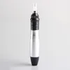 Derma Pen StampオートマイクロニードルDR.PENアンチエイジングスキン療法ワンド50ピースの針カートリッジと電気皮膚