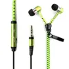 Zipper AURICOLARE 3.5mm Jack Bass auricolari In-Ear Zip cuffia auricolare con microfono per Samsung S6 MP3 MP4