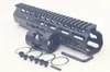 7,9,10,12,13.5,15" inch Length Keymod Handguard Free Float Quad Rail Mounting System NSR AR-15 Hand Guard