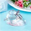 Free Shipping 100PCS Baby Shower Party Supplies Crystal Baby Shoe Favors Baby Crystal Collection Cute Baby Shoe for Newborn Babies Keepsake