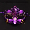 Mulheres quentes Máscara de Fadas Máscara de Olho Venetian Masquerade Partido Máscaras Carnaval Vestido de Ouro Chapeamento Fantasia Bola Costome mix cor frete grátis