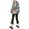 NYMPH 2017 NUEVA Moda Tropic Affair Mujeres Chaqueta Verano Nueva Flor Estampado Kimono Chaqueta Abrigo Suelto Batwing Manga Casual Tops