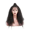 360 Lace Frontal Wig Curly 150% Density Pre Plucked with Baby Hair hd thin fillm Front Wigs Human Hairs Deep Curl Natural Hairline (18 inches, diva1