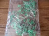 Grossist-500pcs / parti 3mm ledd diod kit blandad färg röd grön gul blå vit