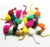 Rabbit Fur False Mouse Pet Cat Toys Mini Funny Playing Toys For Cats Kitten G1047