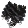 Hair da rainha da moda 20pcslot 50gpiece onda corporal tecelagem humana indiana com entrega rápida1475162