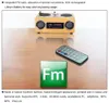 Drahtlose Bluetooth Multifunktionale Bambus Tragbare Lautsprecher Bambusholz-Boombox TF / USB-Kartenlautsprecher FM-Radio mit Fernbedienung MP3-Player