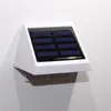 2016 Nieuwe Energy Saving Waterproof Solar Powered Trap Hek Tuin Beveiligingslamp Outdoor 4LED Licht Wit / Warm Wit