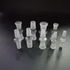 thick glass adapter standard Dropdown Smoking pipe Accessories 10 14 18mm converter Male Female for Cigarette water Bongs Bubblers Bowl oil rig Hookah