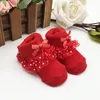 Baby Socken Kleinkinder Söckchen Warm 8CM für 0 - 6 Monate Baby Mädchen Prinzessin Bowknots Socken