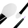 Silikonpinsel Rouge 6 Stück pro Set silibrush Make-up Foundation Gesichtspuder Make-up Pinsel Set Kosmetik-Tools Kit