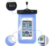 Universal Clear Waterproof Pouch Fall Vattentätväska Undervattensskydd Lämplig för all mobiltelefon iPhone Samsung