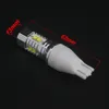 Éclairage t15 50W T10 voiture LED ampoule coin inverse Signal plaque instrument indicateur lumière lampe blanc W5W 921 147